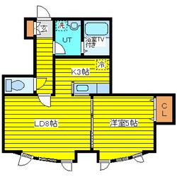 レユシール参番館の物件間取画像